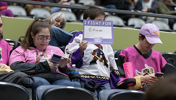 hockey fights cancer