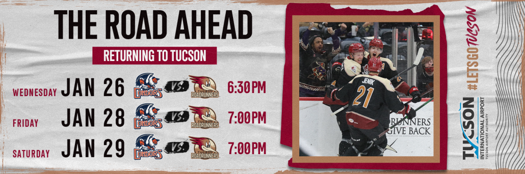 Game #66 – Tucson Roadrunners at Bakersfield Condors