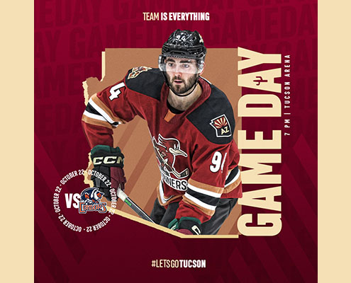 Game #66 – Tucson Roadrunners at Bakersfield Condors