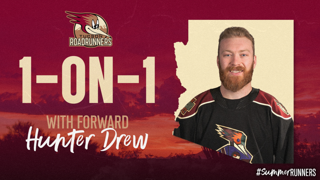 Roadrunners Sign Forward Hunter Drew 